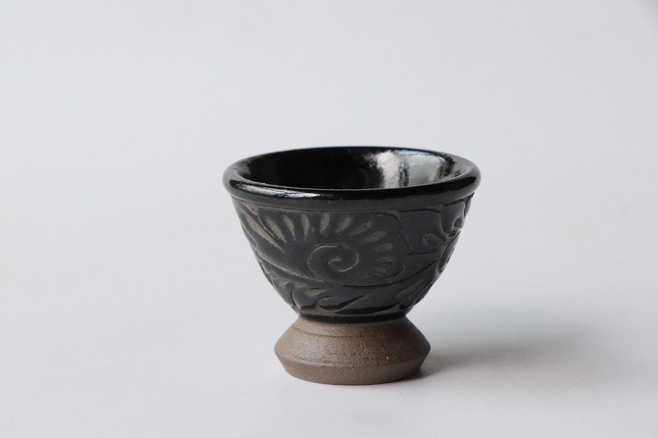 カラカラ・おちょこ | 酒器 - 育陶園 やちむんの窯元｜沖縄の陶器 和