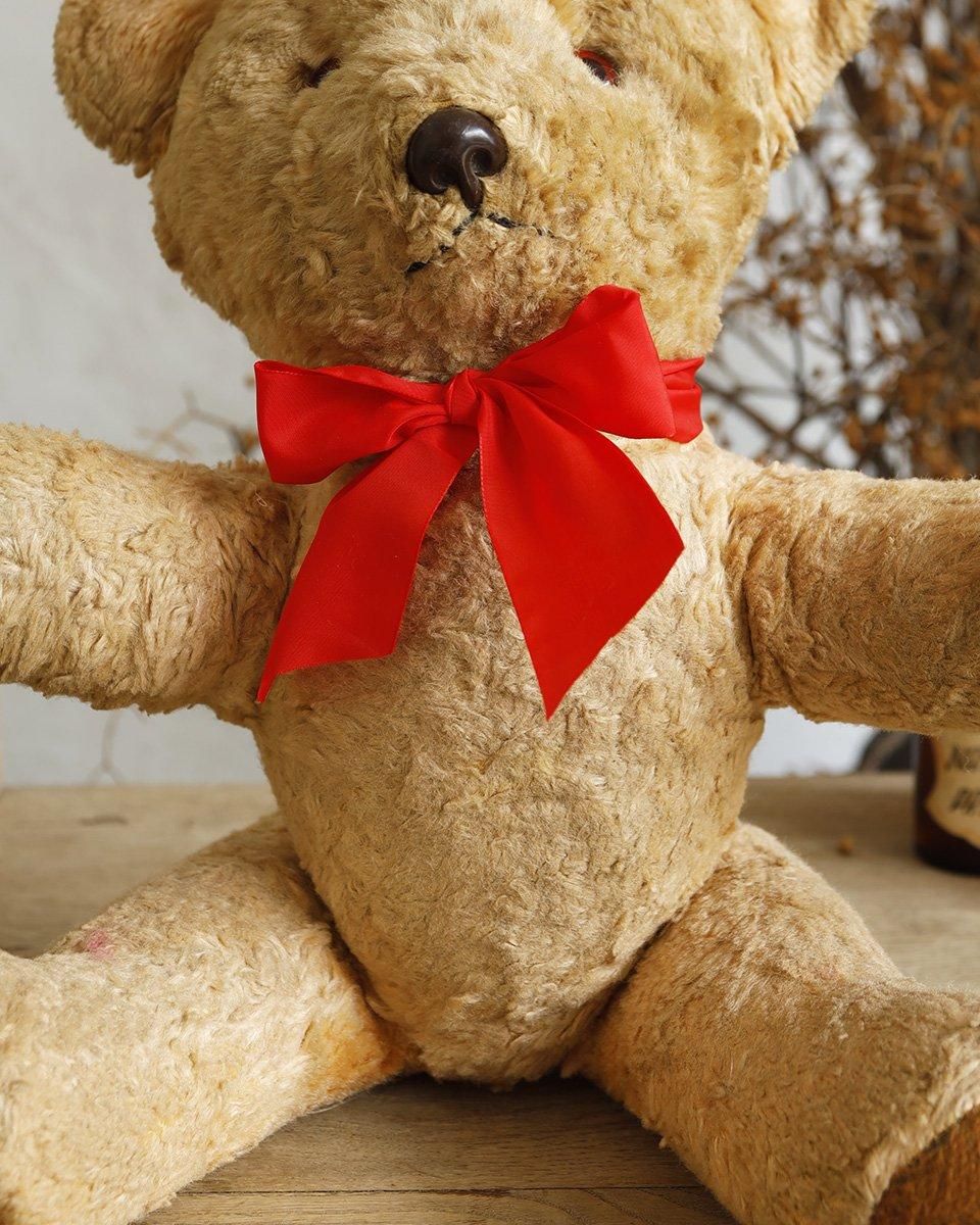 フランスアンティーク ぬいぐるみ”テディベア”.3 | Antiques Knock