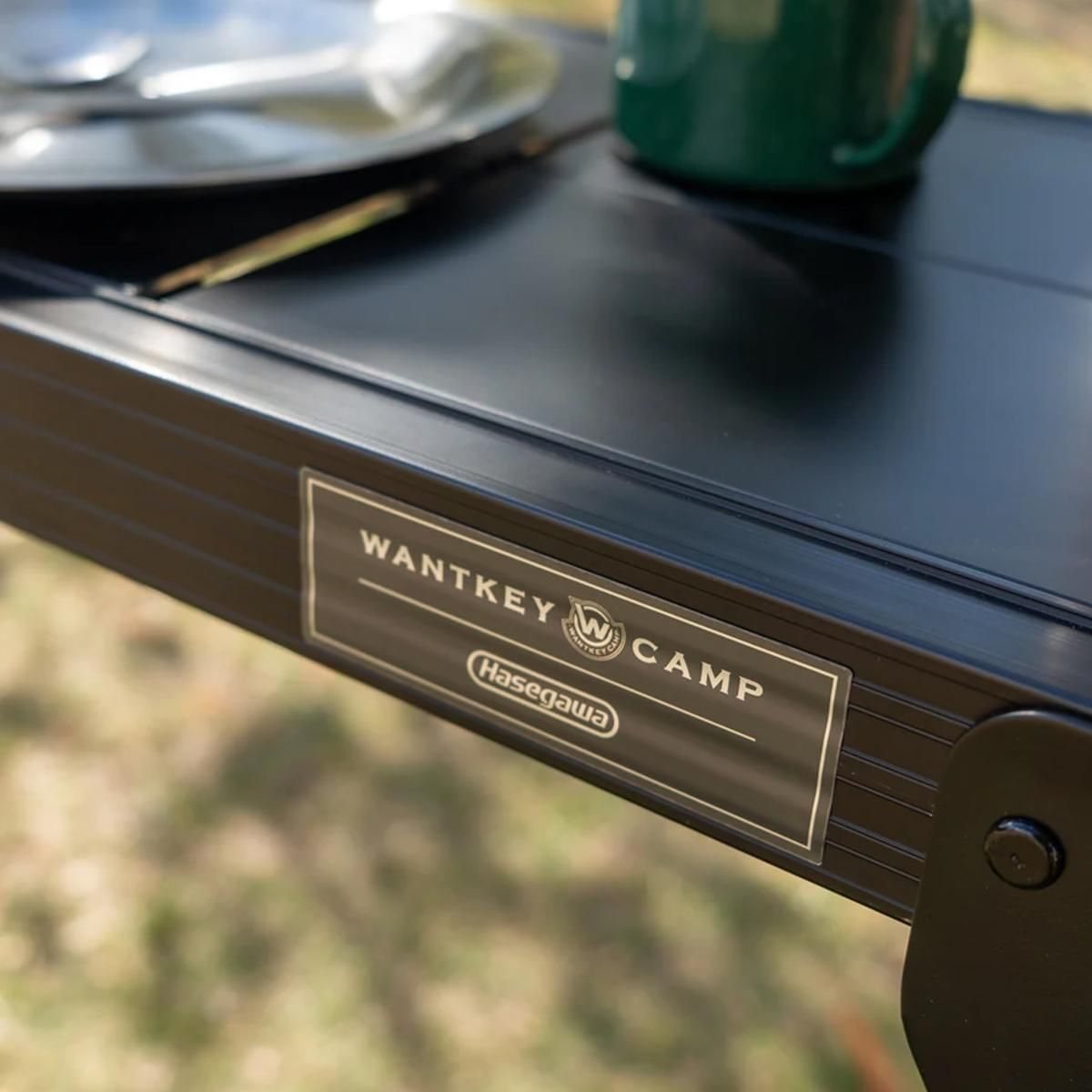 WANTKEY CAMP×HASEGAWA アルミグリルテーブル | 人気のフラット
