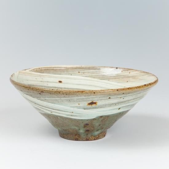 刷毛目茶碗 武末日臣作 - 茶道具・抹茶通販 | ギャラリーきほう