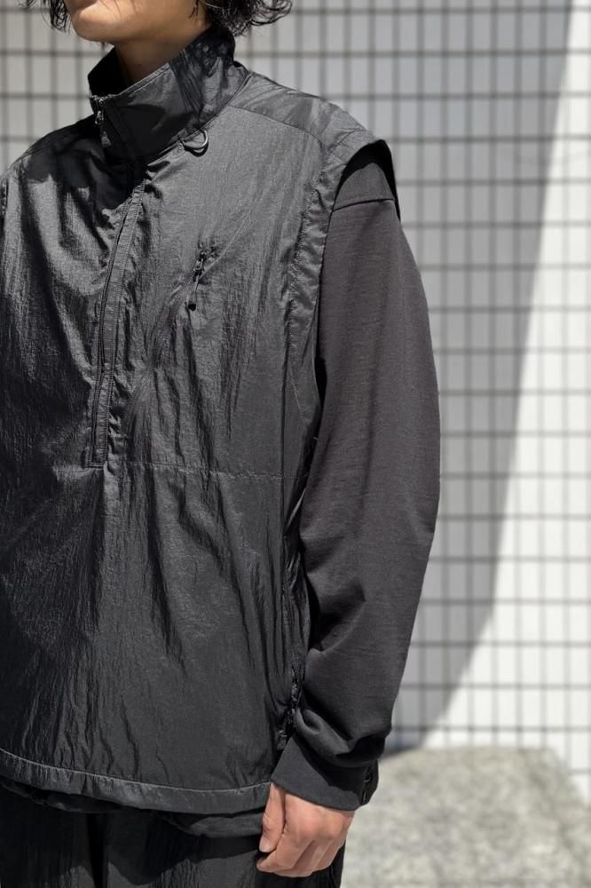 TECH WIND SHELL VEST(BLACK) - H-L