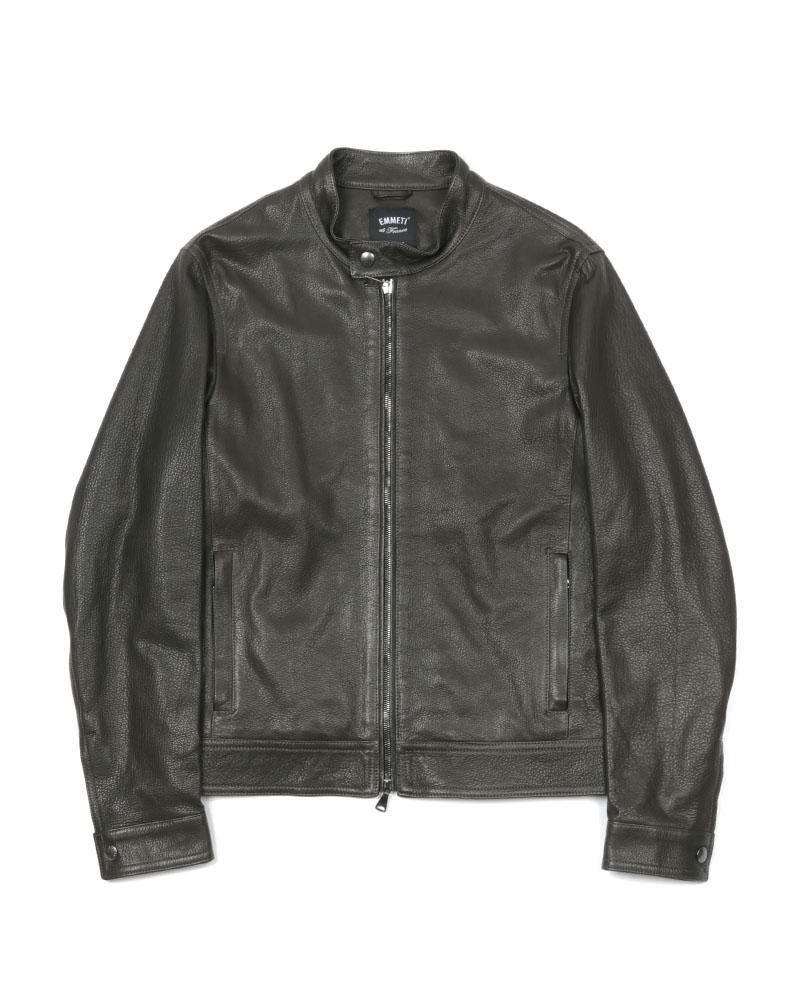レザーシングルライダースジャケットJURI NAPPA MANGA｜EMMETI 正規