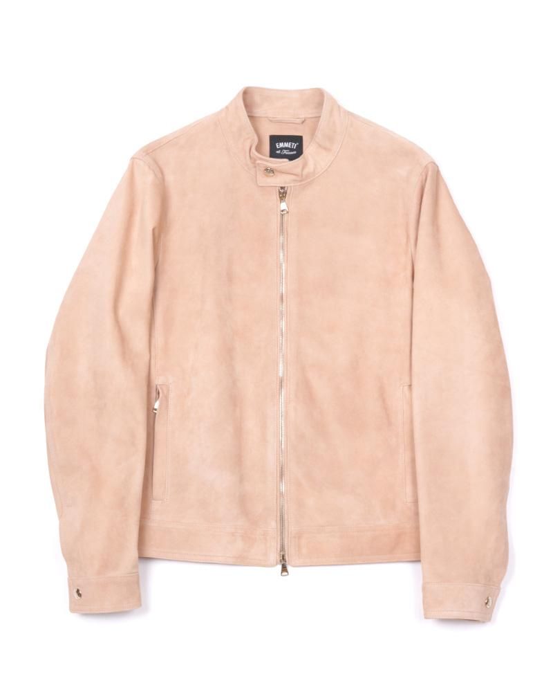 スエードシングルライダースジャケット JURI SP CALF｜EMMETI 正規取扱