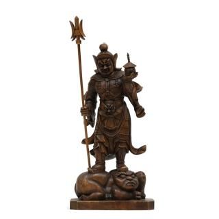 毘沙門天（多聞天） - 【海宇工芸館 本店】｜木彫仏像・美術工芸品専門店