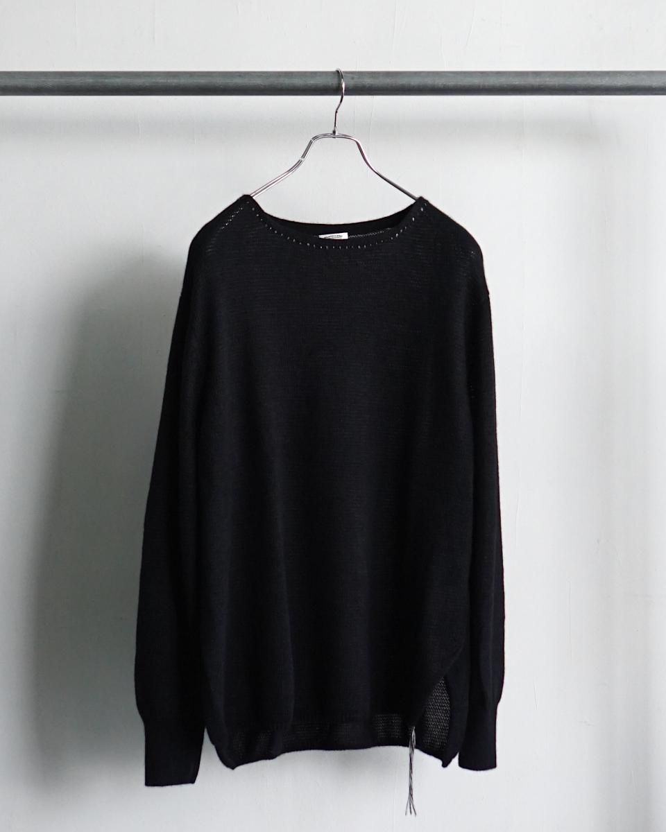 25AW MAATEE&SONS SILK CASHMERE P/O SWEATER / MT5303-0102*KN#GH