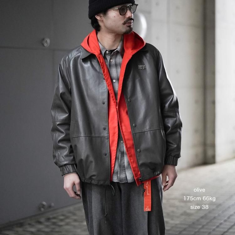 ビューティフルピープル beautiful people 25ss ラムレザーコーチ