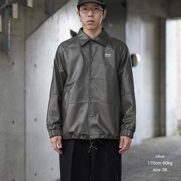 ビューティフルピープル beautiful people 25ss ラムレザーコーチ