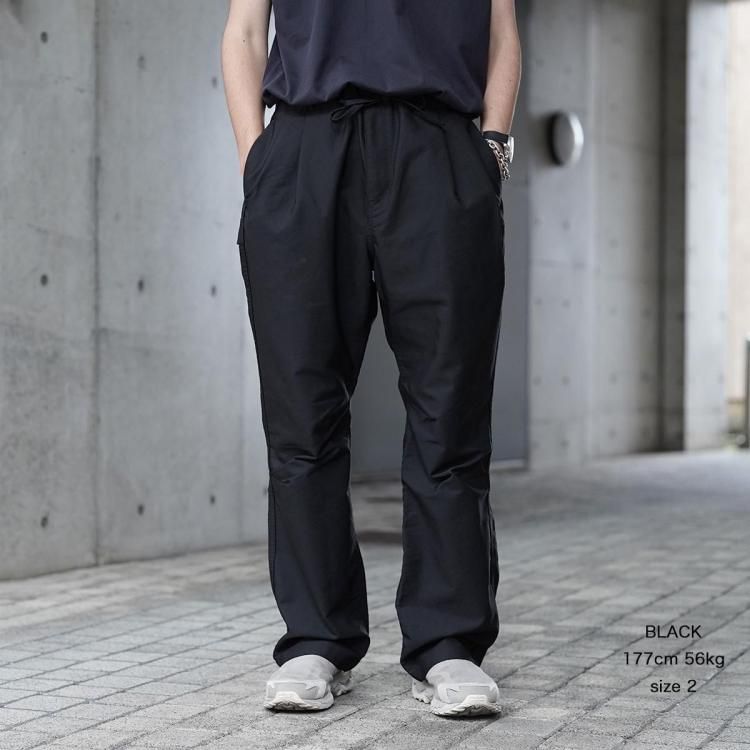 ノンネイティブ nonnative 25aw ワンダラーイージーパンツギャバジン