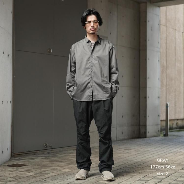 ノンネイティブ nonnative 25aw ストレンジャーシャツ コットン