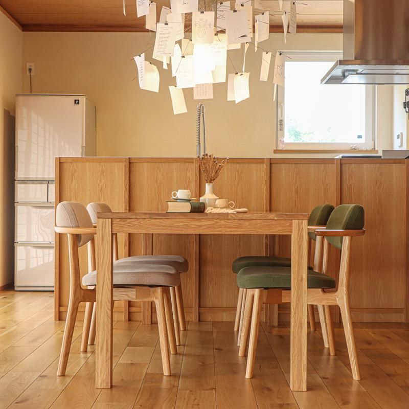 三島家具オリジナル SELECTダイニングテーブル 木製4本脚 - 丁寧な