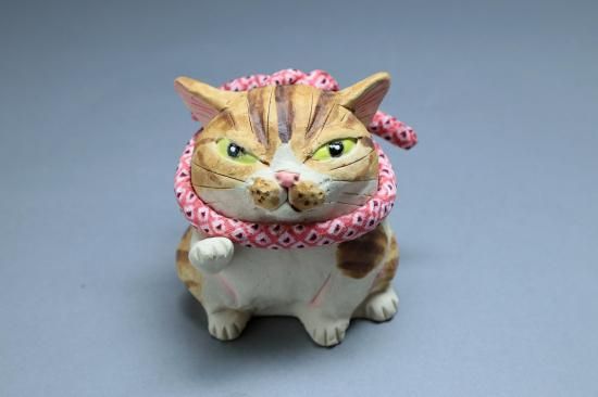 満福まねき猫(B)・水谷満 - 暮らしを楽しむうつわ・作家ものの和食器