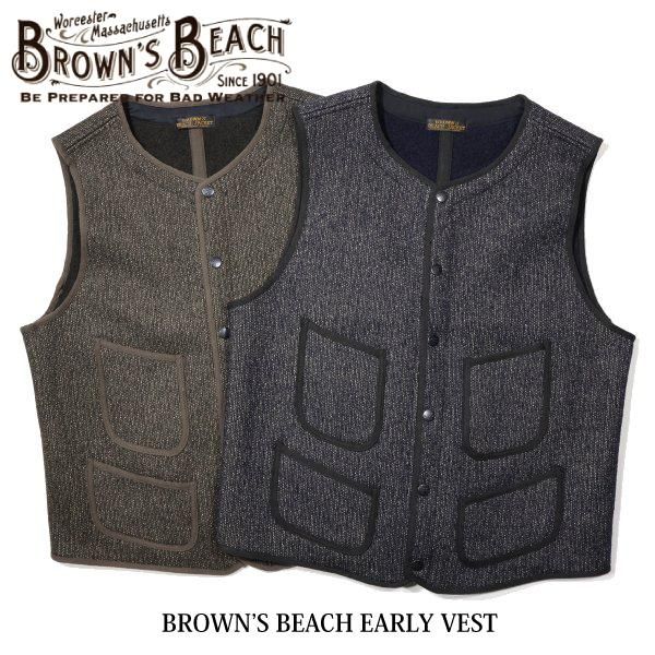BROWN'S BEACH EARLY VEST BBJ-001 アーリーベスト ブラウンズビーチ