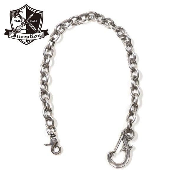 インセプション IPC-10 F-HOLE KARABINER WALLET CHAIN/ SILVER