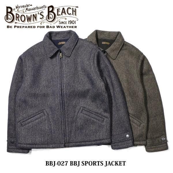 BROWN'S BEACH JACKET BBJ-027 BBJ SPORTS JACKET スポーツジャケット