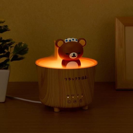 商品情報：ルームライト加湿器リラックマ温泉 KH-G91-RRK｜CCP