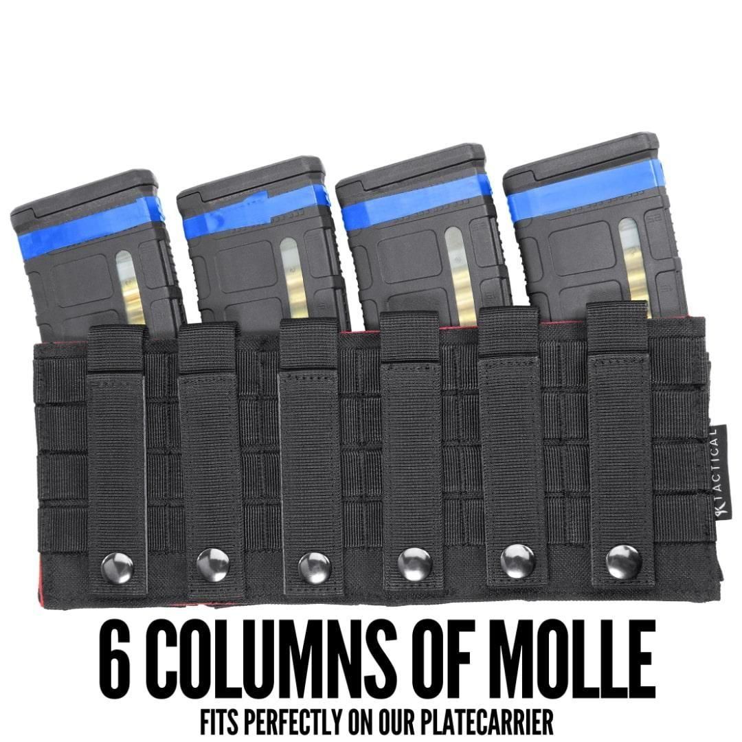 KTactical］4連ライフルマガジンポーチ - ミリタリーショップ
