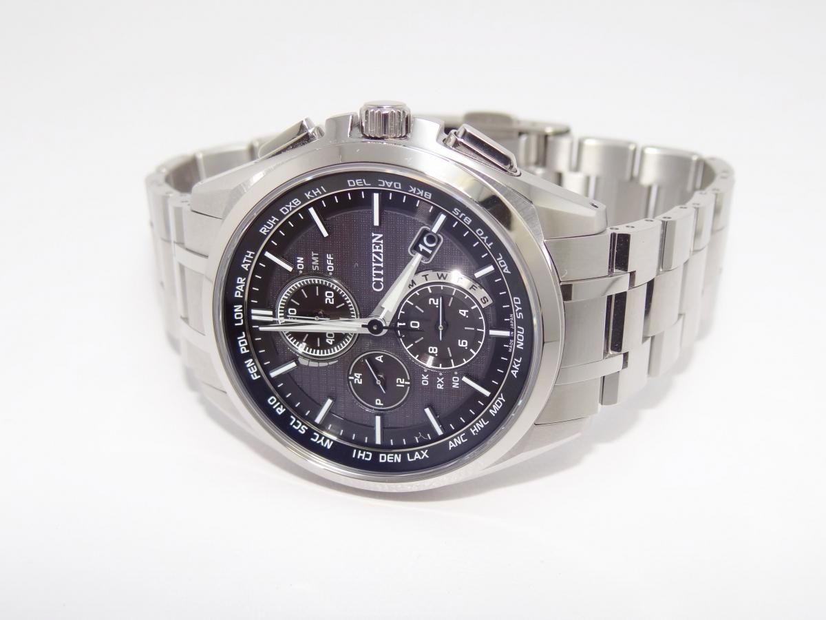 シチズン/エコドライブ/アテッサ/H804-T018696/ブラック系文字盤/参考