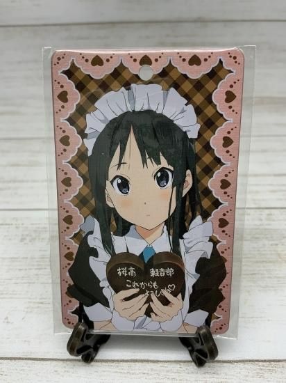 ホビー通販】けいおん! キャラクターメタルカード 秋山澪 メイドver