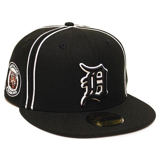 NEWERA ニューエラ DETROIT TIGERS PIPING 59FIFTY CAP/BLACK - SOULSTYLE