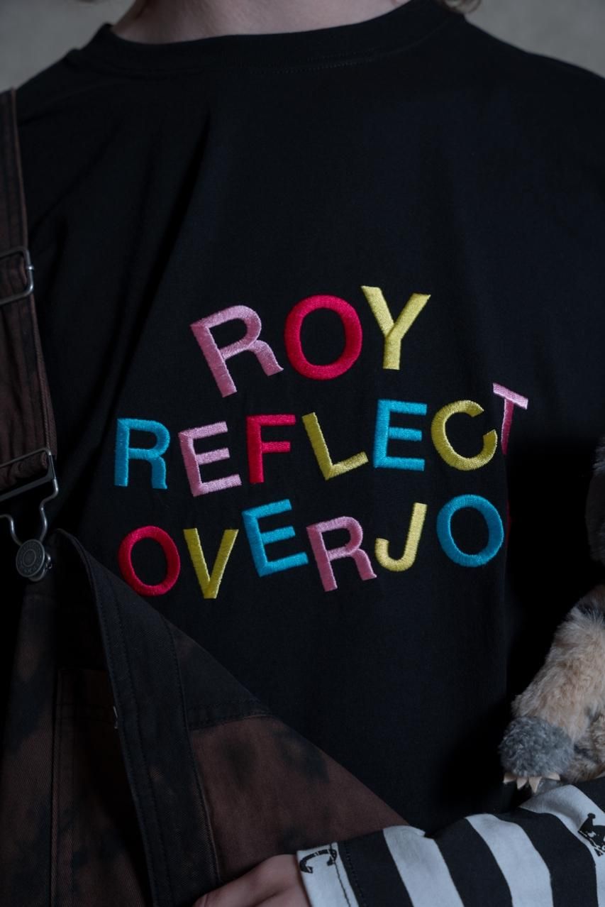 レイヤードボーダーロングスリーブTシャツ - ROY reflect overjoy