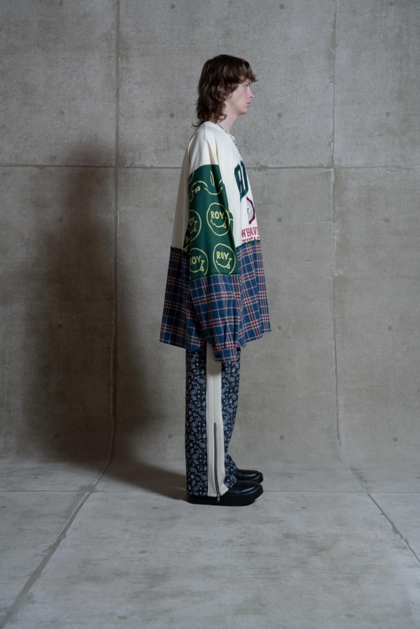 ドッキングロングスリーブTシャツ - ROY reflect overjoy