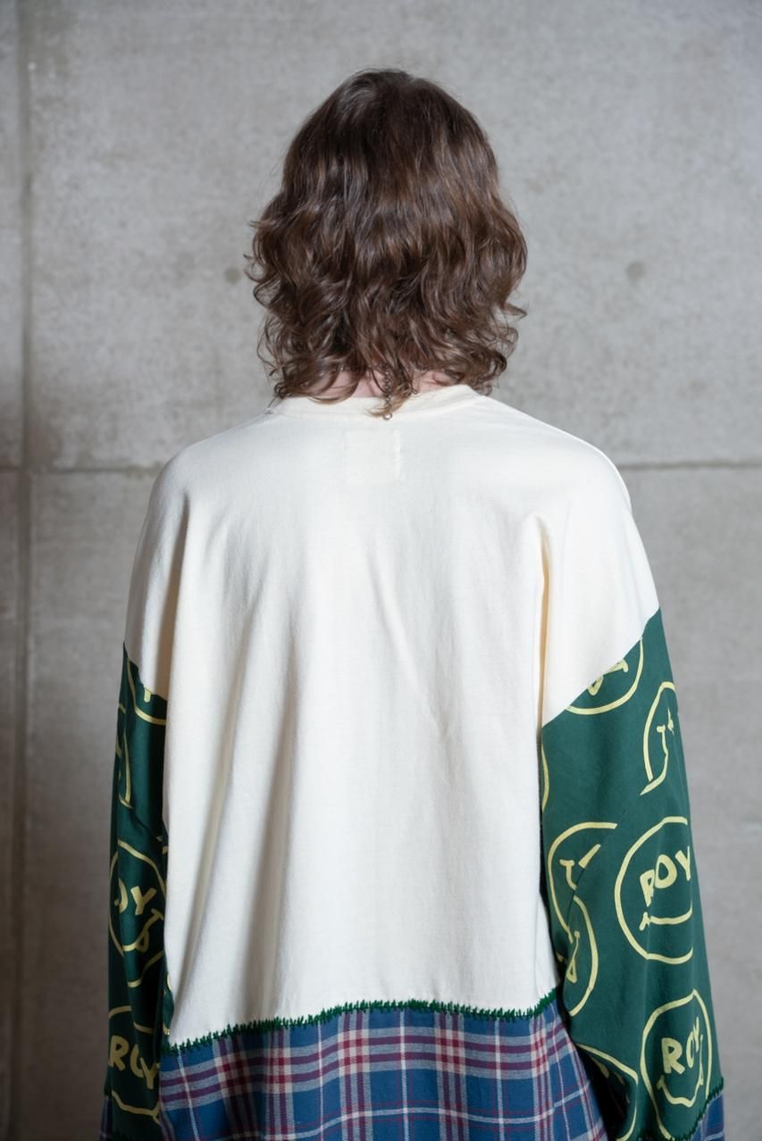 ドッキングロングスリーブTシャツ - ROY reflect overjoy