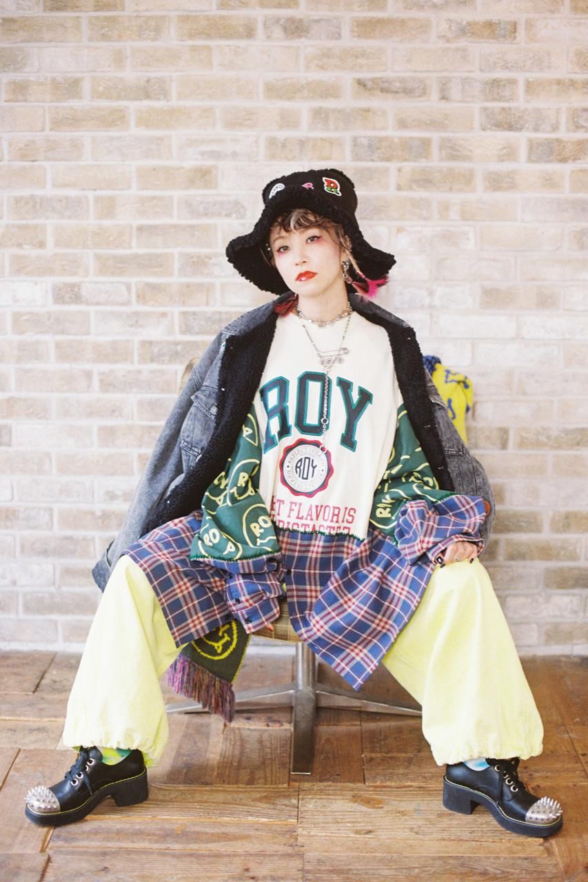 ワッペンボアハット - ROY reflect overjoy