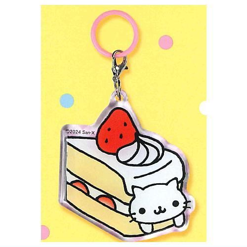 San-Xオールスターズ ぷっくりクリアめじるしチャーム [6.にゃんにゃん