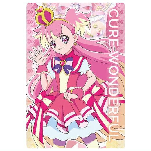 プリキュアオールスターズ キラキラカードグミ [1.キュアワンダフル