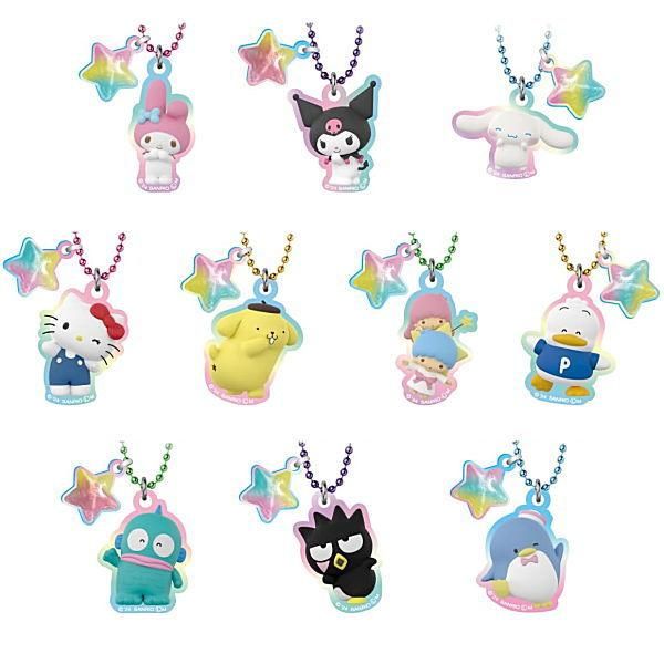 全部揃ってます!!】サンリオキャラクターズ ツインチャーム にじほし