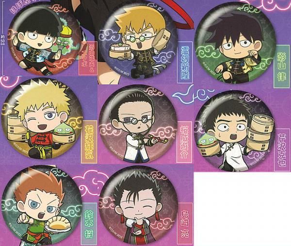 全部揃ってます!!】モブサイコ100 III カプセル缶バッジ チャイナver