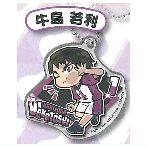 ぴた！でふぉめ ハイキュー!! アクリルキーホルダー Vol.2 [7.牛島若利