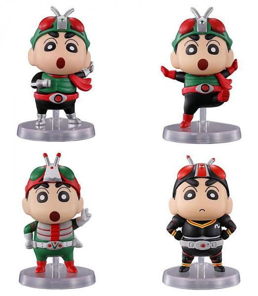 全部揃ってます!!】クレヨンしんちゃん×仮面ライダー コラボレーション