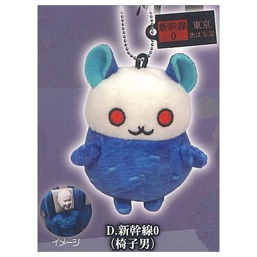 チラズアート チラ丸コスチュームぬいぐるみマスコットvol.2 [4.新幹線