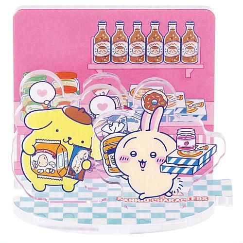 ちいかわ×サンリオキャラクターズ レイヤーアクリルスタンド [3.うさぎ