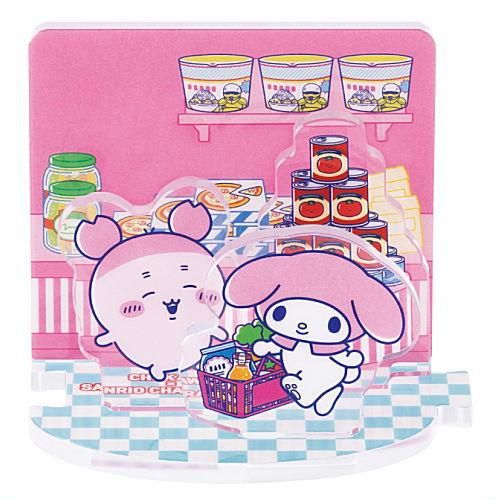 ちいかわ×サンリオキャラクターズ レイヤーアクリルスタンド [6.古本屋