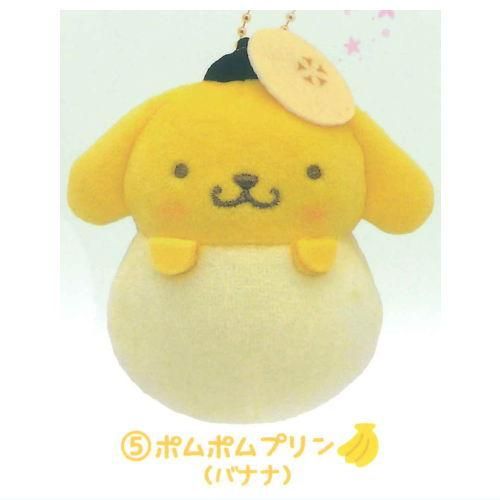 サンリオキャラクターズ かおりつきフルーツ大福マスコット [5