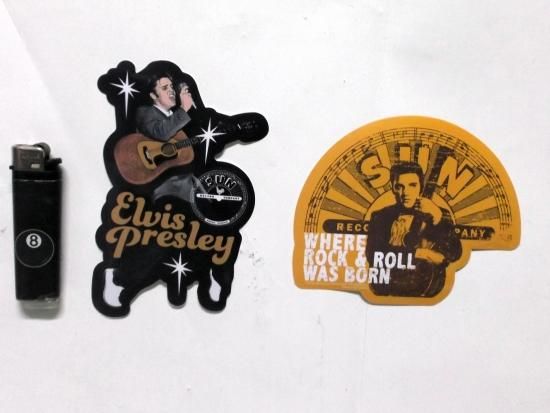 エルヴィス プレスリー ステッカー Elvis Presley 公式 サン レコード