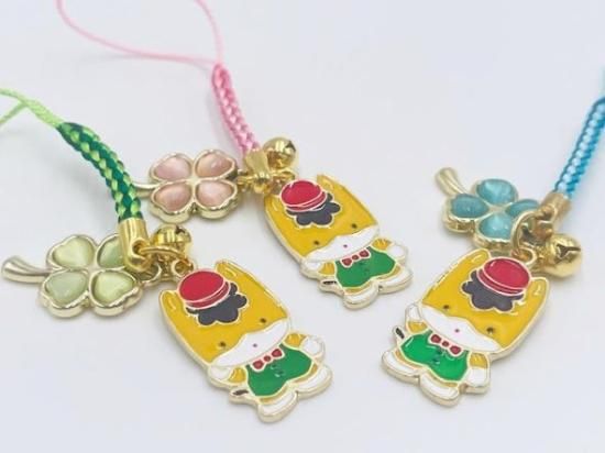 ぐんまちゃんキャッツアイクローバー根付 - ぐんまーと ぐんまちゃん