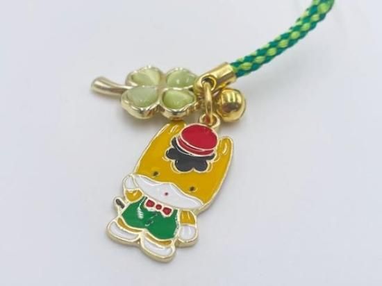 ぐんまちゃんキャッツアイクローバー根付 - ぐんまーと ぐんまちゃん