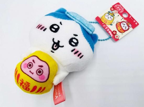 群馬限定ちいかわだるまぬいぐるみキーチェーン（ハチワレ） - ぐんま