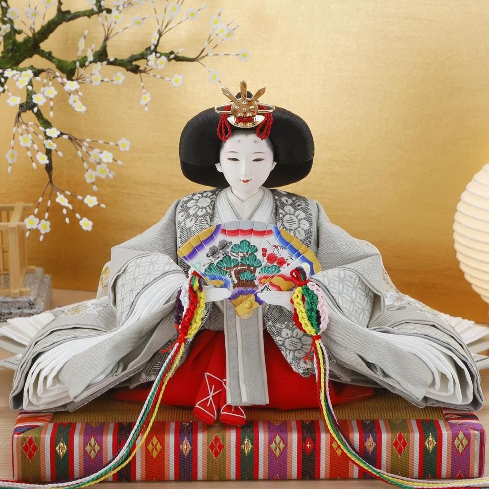 雛人形（ひな人形）｜En - 縁 - （白木） | 眼楽亭富久月 横山一彦