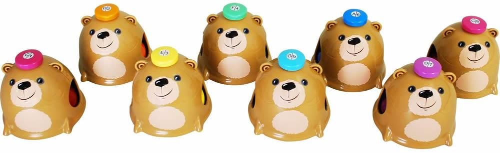 MB-8DB / Bear Desk Bells / ミュージックベル (デスクベル) タッチ