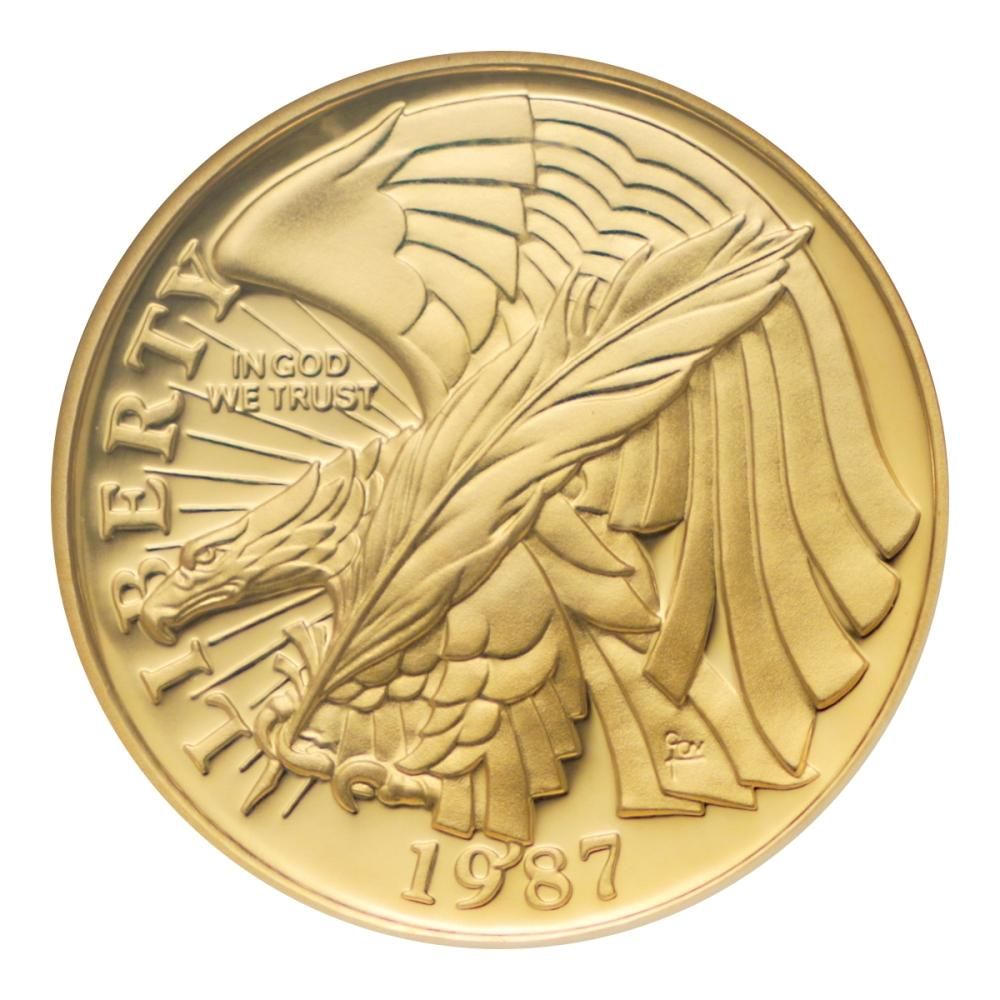 アメリカ 1987年（W） 5ドル金貨 憲法200年記念 NGC PF70 ULTRA CAMEO