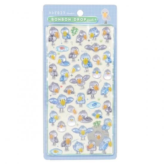 ネコポス対応】ボンボンドロップシール ハシビロコウ - クーリア