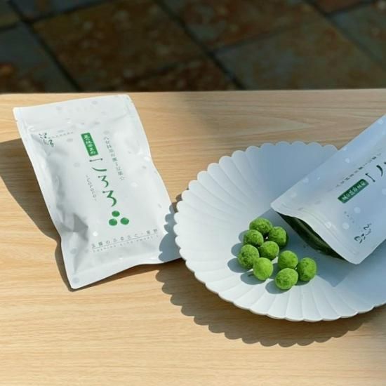 星の抹茶まめ ころろ 75g チャック袋入 - お茶の星野園 オンラインショップ