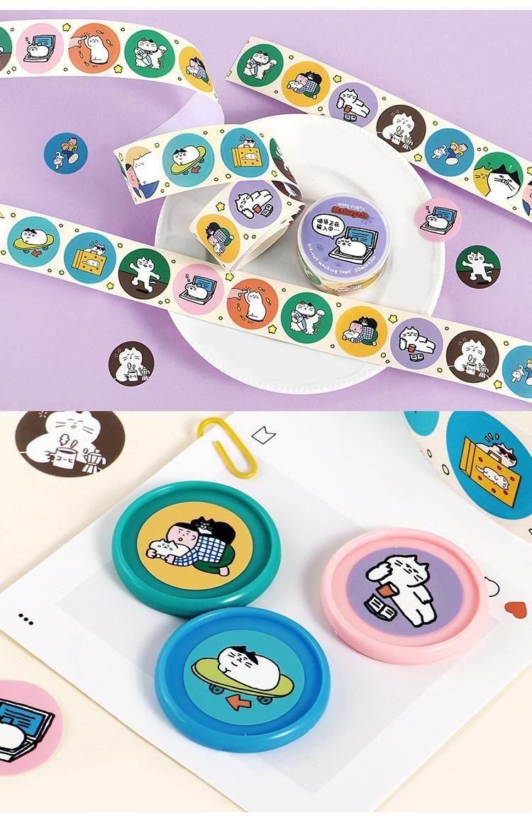 NOTE FOR×MATSUGODA 联名系列 ロールシール 4種セット XF6931