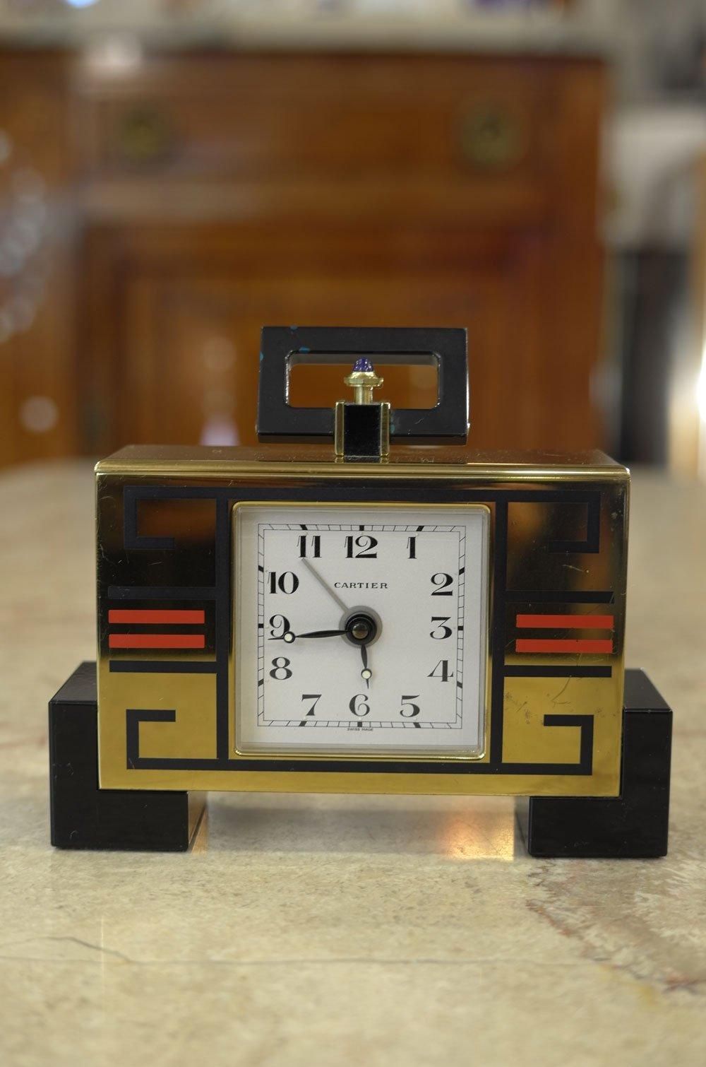ヴィンテージ置時計 カルティエ】Cartier Chinoise シノワ クロック