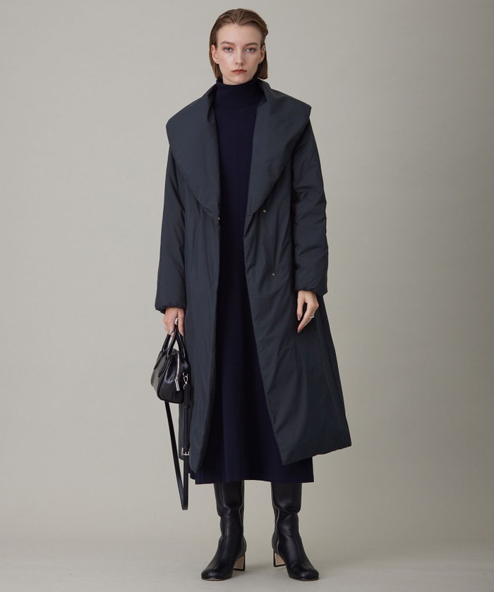 ADSダウン ショールカラーコート(505749224)｜阪急百貨店公式通販