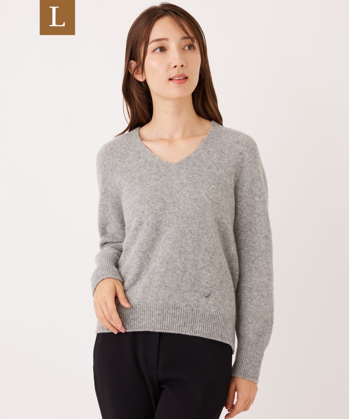 グレー系｜ニット・セーター｜TO BE CHIC(Lサイズ)(トゥー ビー シック